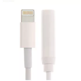   HCT Utángyártott Lightning-adapter 3,5 mm Jack csatlakozóhoz - lightning-jack átalakító 028-106