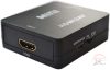 HCT 028-161 HDMI/RCA konverter 1 x HDMI alj - 3 x RCA alj, fekete