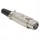 05206 XLR aljzat • 3 pólusú