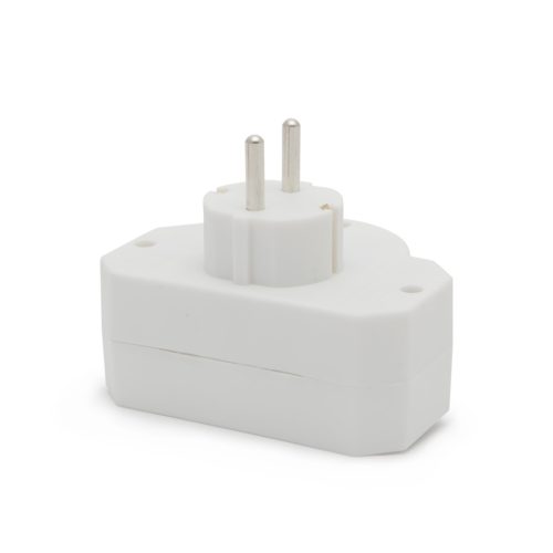 Delight 05674 3-as fali elosztó - kapcsolóval