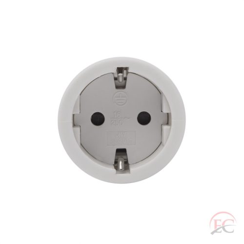 Delight 05939WH Lengő dugaszoló aljzat, fehér szín