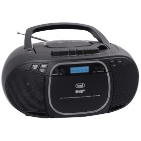   Trevi CMP 576 DAB hordozható boombox CD-vel, USB-vel, kazettával és DAB+ rádióval (0CM57600)
