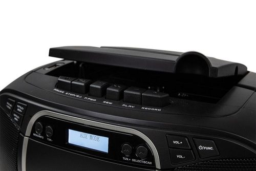 Trevi CMP 576 DAB hordozható boombox CD-vel, USB-vel, kazettával és DAB+ rádióval (0CM57600)