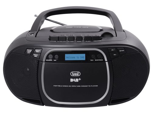 Trevi CMP 576 DAB hordozható boombox CD-vel, USB-vel, kazettával és DAB+ rádióval (0CM57600)