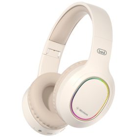   Trevi DJ 12E60 BT vezeték nélküli fejhallgató - krém színű