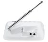 Trevi RC 80D4 DAB White Asztali óra, FM és DAB+ rádióval, ébresztő funkcióval és fejhallgató kimenettel