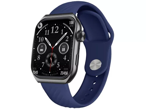 Trevi T-FIT 400 C okosóra 1.96” AMOLED ívelt kijelző, hívásfunkció, IP67, fekete