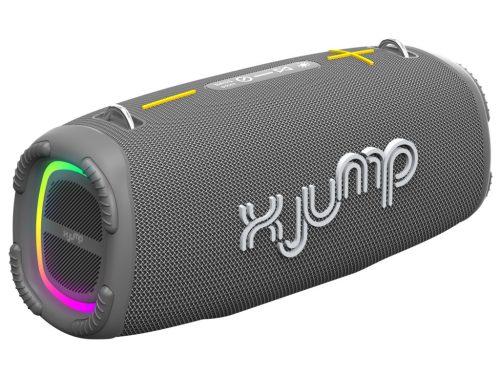 XJUMP XJ 200 GRAY IPX5 vízállóságú, hordozható hangszóró, 90W-os zenei teljesítménnyel, szürke színben