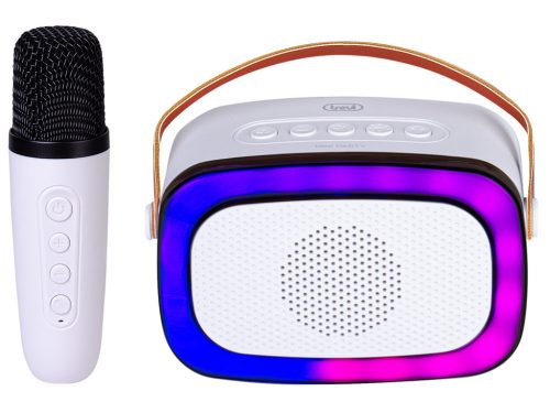 Trevi XR 8A01 White XR JUMP Bluetooth hangszóró, karaoke funkcióval és mikrofonnal, fehér