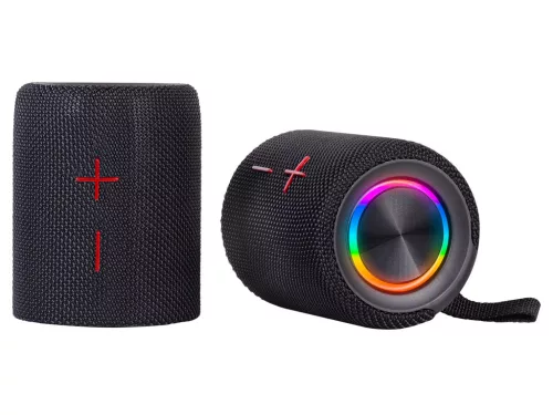 Trevi XR 8A44 DOUBLE Black XR JUMP Bluetooth hangszóró, kihangosító és médialejátszó TWS funkcióval 