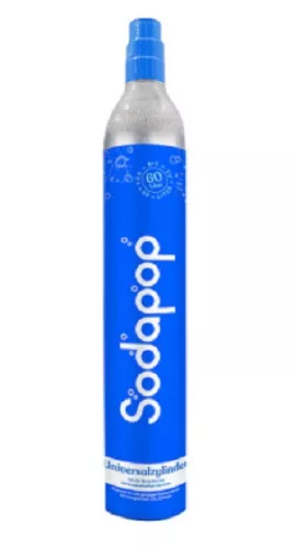 Sodapop 10025815CS -Univerzális csere patron otthoni szódagépekhez átvételkor az üres patront vissza kell küldeni (10025815CS)