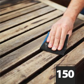   Handy 10439-150 Csiszolóvászon - 150-es - kék - 230 x 280 mm - 5 db / csomag