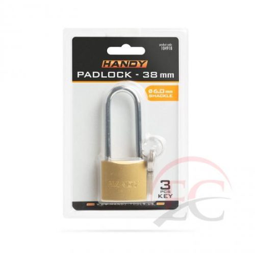 Handy 14091B Lakat - hosszított - 38 mm, Ø6 mm kengyellel