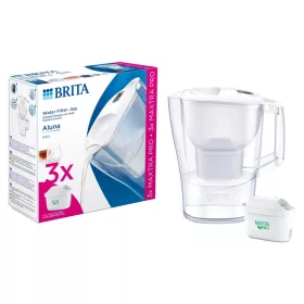   Brita BR1053054 Aluna vízszűrő kancsó, fehér, 3 db Maxtra Pro Pure Performance szűrőbetéttel