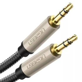   Ugreen 10602 AV125  audio kábel mini jack 3,5 mm AUX, 1m, szürke