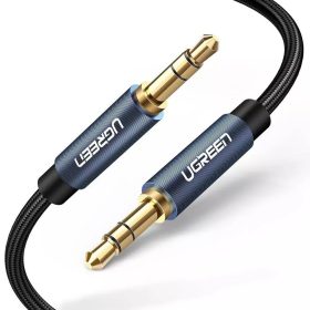   Ugreen 10687 AV122  audio kábel mini jack 3,5 mm AUX, 2m, kék