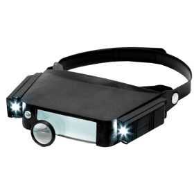   Handy 10793 Fejpántos nagyító 2db fókuszált LED-es világítással