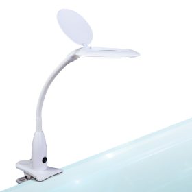   Handy 10800 Asztali LED lámpa - nagyítóval - csipeszes - fehér