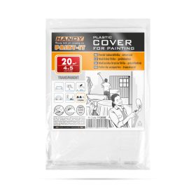   Handy 11203E Festő takarófólia - HDPE - erős - 10 mikron - 4 x 5 m