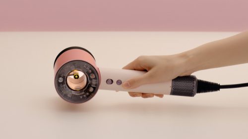 Dyson Supersonic Nural™ - Straight+Wavy hajszárító (Ceramic pink/Rose gold) 113407-01