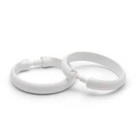   Family 11520 Zuhanyfüggöny-karika - műanyag - 10 db / csomag