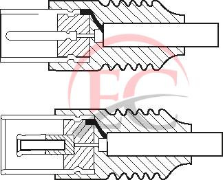 Goobay 11564 Antenna koax kábel szerelt 10 m