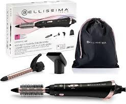 Imetec 11886 Ceramic Air meleglevegős hajformázó, 800 W, 3 tartozékkal, fekete/rosegold