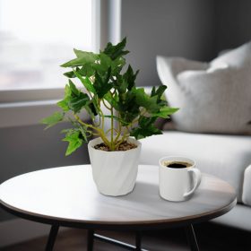 11890B Műnövény dekoráció - borostyán - 20 x 9 cm