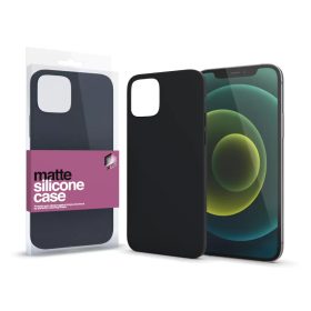  XPRO™ Szilikon matte tok ultravékony fekete Apple iPhone 12 Pro Max készülékhez