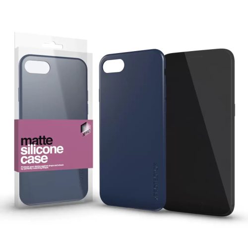 XPRO™ Szilikon matte tok ultravékony sötétsötétkék Xiaomi Mi 11 Lite készülékhez