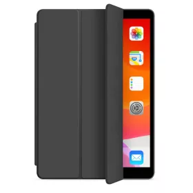   XPRO™ Smart Book tok szilikon hátlappal fekete, Apple iPad Air 10,9" 2020 / Air 10,9" 2022 készülékhez