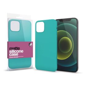   XPRO™ Szilikon matte tok ultravékony mentazöld Apple iPhone 13 Pro készülékhez