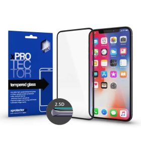   XPRO™ Tempered Glass Full 2.5D fekete 0.33 kijelzővédő üveg / üvegfólia Samsung Galaxy A22 5G készülékhez