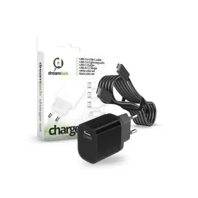   Dreamtech PD Charger Set USB-C 20W-os adapterrel és USB-C / USB-C kábellel FEKETE