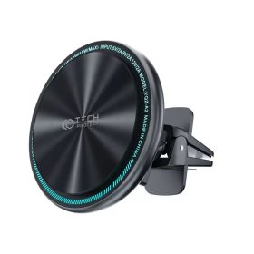   Tech-Protect A2 Fekete Autós tartó szellőzőrácsba QC Magsafe 15W töltéssel, 926730