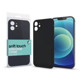   XPRO™ Soft Touch szilikon tok Slim fekete Apple iPhone 14 készülékhez