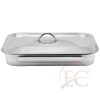 Perfect Home Rozsdamentes tepsi + grillrács +fedő 37*28cm 12702