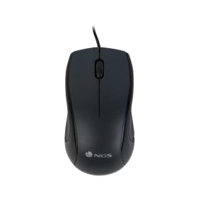   NGS Mist Optikai Vezetékes egér 1000Dpi, normál méret, Fekete