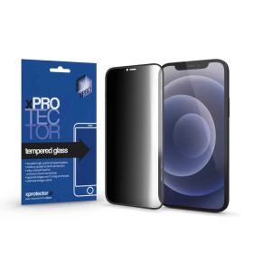   XPRO™ Tempered Glass 0.33 Full 3D Black FG PRIVACY kijelzővédő üveg / üvegfólia Apple iPhone 14 Pro Max készülékhez