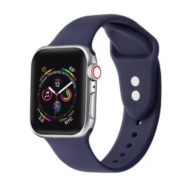   XPRO™ Apple Watch szilikon sport szíj Sötétkék Apple Watch 38mm / 40mm / 41mm / 42mm (S10) készülékhez