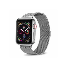   XPRO™ Apple Watch két részes milánói szíj Ezüst Apple Watch 42mm (S1-S3) / 44mm / 45mm / 46mm / 49mm készülékhez