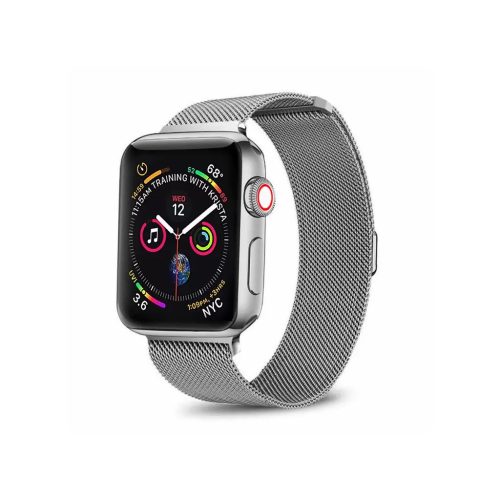 XPRO™ Apple Watch két részes milánói szíj Ezüst Apple Watch 42mm (S1-S3) / 44mm / 45mm / 46mm / 49mm készülékhez