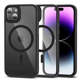   Tech-Protect Magmat Magsafe átlátszó / fekete tok Apple iPhone 15 készülékhez 949071
