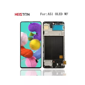   Heiston OLED kijelző kerettel Samsung Galaxy A51 készülékhez