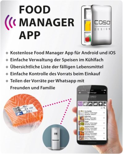 CASO 1295 Vákuum fólia, 20x600cm