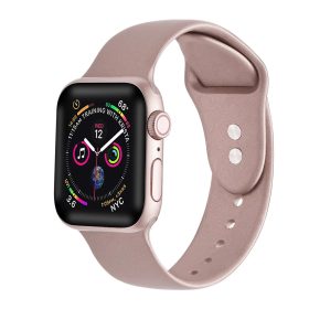   XPRO™ Apple Watch szilikon sport szíj Rozéarany Apple Watch 38mm / 40mm / 41mm / 42mm (S10) készülékhez