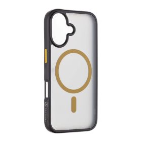   Tactical Hyperstealth 2.0 fekete/sárga tok Apple iPhone 16 készülékhez