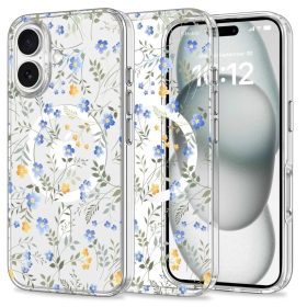  Tech-Protect MAGMOOD Spring átlátszó tok Apple iPhone 16 készülékhez