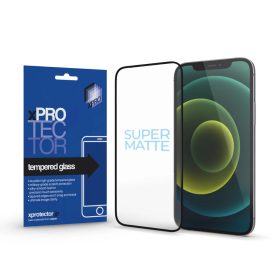   XPRO™ SuperMatte Tempered Glass Full 3D 0.33 kijelzővédő üveg / üvegfólia Apple iPhone 15 Pro készülékhez
