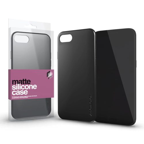 XPRO™ Szilikon matte tok ultravékony fekete Xiaomi Redmi Note 14 Pro / 14 Pro+ készülékhez